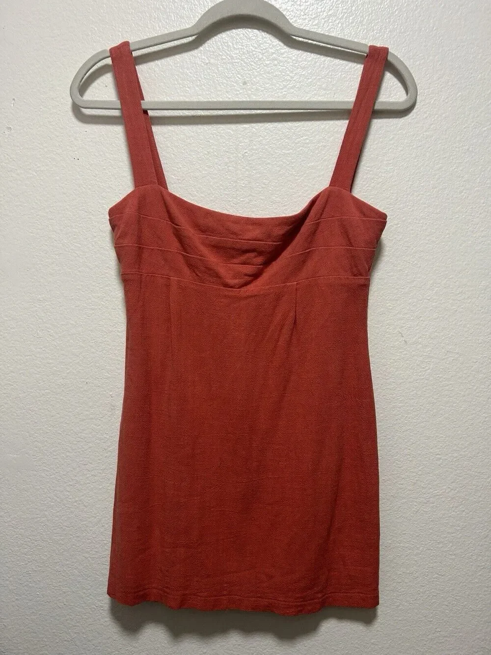 Revolve Shopbop Rumer the Label Apricot Allora Mini Linen Dress Sz Small